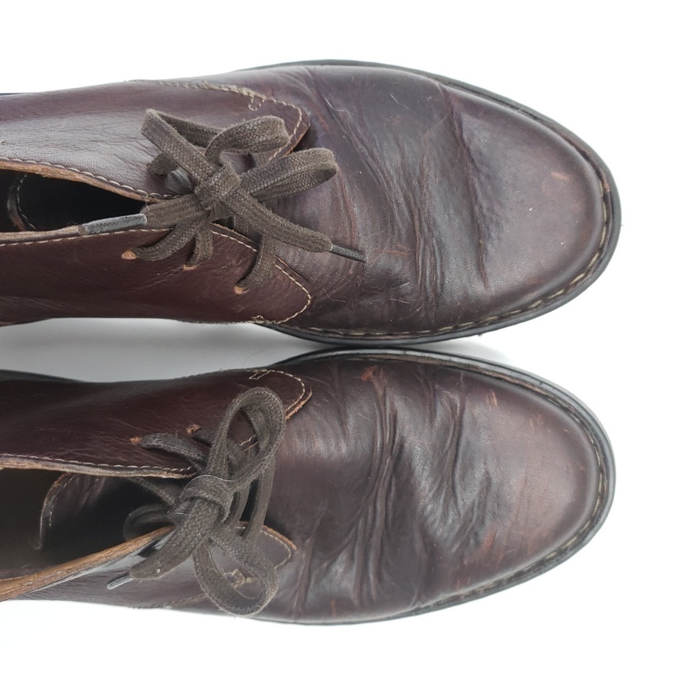 Clark's kyros limit lined leather short boots low heel size 9 - Picture 4 of 9